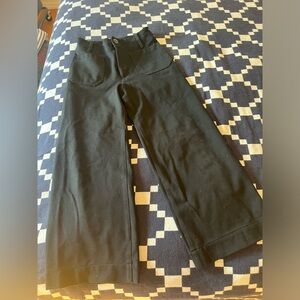 Maeve Colette Cropped Wide Leg Ponte Pants